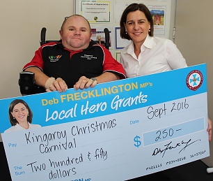 Christmas Carnival the winner in first round of Deb’s Local Hero Grants