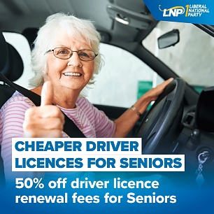 LNP to save seniors around $720 a year in cost of living relief