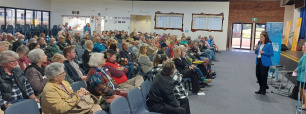 Record crowd marks 20th Queensland Health Crisis Town Hall at Kingaroy